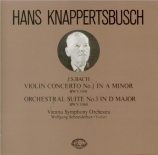BACH - Knappertsbusch - Concerto pour violon et clavecin BWV 1041 import Japon