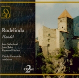 HAENDEL - Farncombe - Rodelinda, regina de Langobardi, opéra en 3 actes live 24 - 6 - 1959