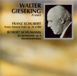 SCHUBERT - Gieseking - Sonate pour piano op.78 D.894 'Fantasie'