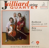 BEETHOVEN - Juilliard Strin - Quatuor à cordes n°16 op.135