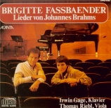 BRAHMS - Fassbaender - Liebestreu (Reinick), mélodie pour voix solo et p