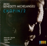 CHOPIN - Michelangeli - Scherzo pour piano n°1 en si mineur op.20