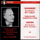 SCHUBERT - Walter - Symphonie n°9 'La Grande' D.944