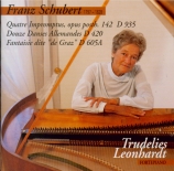 SCHUBERT - Leonhardt - Quatre impromptus, pour piano op.posth.142 D.935
