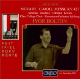 MOZART - Bolton - Messe en ut mineur, pour solistes, chur et orchestre