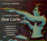 VERDI - Abbado - Don Carlo, opéra (version italienne)
