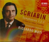 SCRIABINE - Muti - Symphonie n°1 op.26