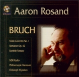 BRUCH - Rosand - Concerto pour violon n°1 op.26