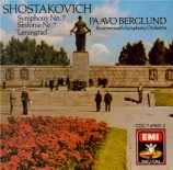 CHOSTAKOVITCH - Berglund - Symphonie n°7 op.60 'Leningrad'