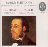SMETANA - Talich Quartet - Quatuor à cordes n°1 'De ma vie'