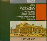VERDI - Stein - Don Carlo, opéra (version italienne) live Vienne 25 - 10 - 70