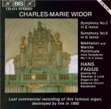 WIDOR - Fagius - Symphonie n°6