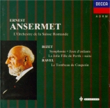 BIZET - Ansermet - Symphonie pour orchestre en ut majeur (1855) WD.33 Vol.11