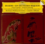 BRAHMS - Abbado - Ein deutsches Requiem (Un Requiem allemand), pour soli