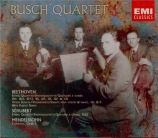 BEETHOVEN - Busch Quartet - Quatuor à cordes n°9 op.59-3 'Razoumovsky II