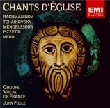 Chants d'église (Rachmaninov, Tchaikovsky, Verdi...)