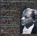 BRAHMS - Schmidt-Isserst - Symphonie n°1 pour orchestre en do mineur op Hans Schmidt-Isserstedt Legacy Vol.1