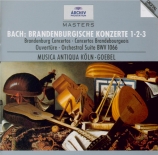BACH - Goebel - Concerto brandebourgeois n°1 pour orchestre en fa majeur