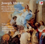 HAYDN - Weil - Missa Sti Bernardi von Offida, pour solistes, chur mixte