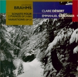 BRAHMS - Désert - Sonate pour deux pianos op.34b (transcription du quint