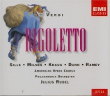 VERDI - Rudel - Rigoletto, opéra en trois actes