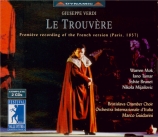VERDI - Guidarini - Le trouvère, opéra en quatre actes (version révisée Version Française