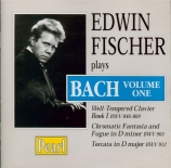 Edwin Fischer plays Bach Vol.1