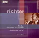 SCHUBERT - Richter - Sonate pour piano en si majeur op.posth.147 D.575