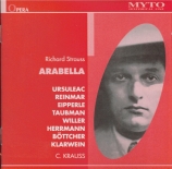 STRAUSS - Krauss - Arabella, opéra op.79 (live Salzburg, 9 - 8 - 1942) live Salzburg, 9 - 8 - 1942