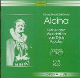 HAENDEL - Leitner - Alcina, opéra en 3 actes HWV.34 (Live Köln, 1959) Live Köln, 1959