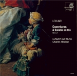 LECLAIR - London Baroque - Trois ouvertures et trois sonates en trio op