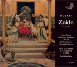 MOZART - Goodwin - Zaïde (Das Serail), singspiel en deux actes K.344 (K6