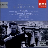 BRITTEN - Karajan - Variations on a theme of Frank Bridge, pour orchestr