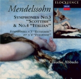 MENDELSSOHN-BARTHOLDY - Abbado - Symphonie n°3 en la mineur op.56 'Schot