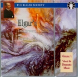 Elgar's Interpreters on Record Vol.1 vol.1 Vocal and Dramatic Music