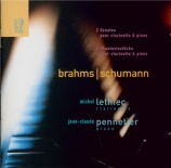 BRAHMS - Lethiec - Sonate pour clarinette et piano n°1 en fa mineur op.1