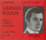 VERDI - Gavazzeni - La battaglia di Legnano, opéra en quatre actes