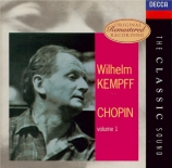 Wilhem Kempff plays Chopin vol.1