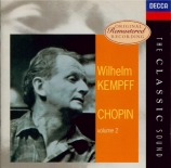 Wilhem Kempff plays Chopin vol.2