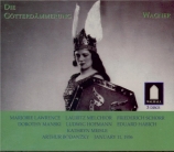 WAGNER - Bodansky - Götterdämmerung (Le crépuscule des dieux) WWV.86d Live MET 11 - 01 - 1936
