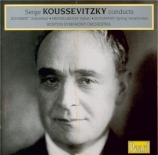 SCHUBERT - Koussevitsky - Symphonie n°8 en si mineur D.759 'Inachevée'