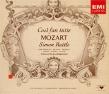 MOZART - Rattle - Cosi fan tutte (Ainsi font-elles toutes), opéra bouffe