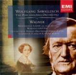 WAGNER - Sawallisch - Wesendonck-Lieder, pour voix et piano WWV.91a