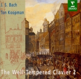 BACH - Koopman - Le clavier bien tempéré, Livre 2 BWV 870-893