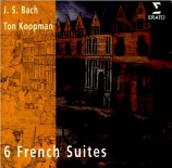 BACH - Koopman - Suite française n°1, pour clavier en ré mineur BWV.812