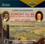 BEETHOVEN - Bernart - Egmont, musique de scène pour orchestre op.84