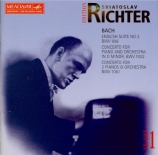 BACH - Richter - Suite anglaise n°3, pour clavier en sol mineur BWV.808