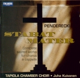 Complete Sacred Works for Chorus a cappella 1962-92