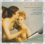 SCHUBERT - Biondi - Sonate pour piano et violon en la op.posth.162 D.574