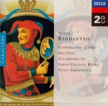 VERDI - Sanzogno - Rigoletto, opéra en trois actes
